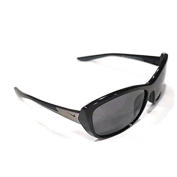 Nike EV0996 001 FLEX FINESSE Black Gray Wrap Sunglasses w Pouch main image 9
